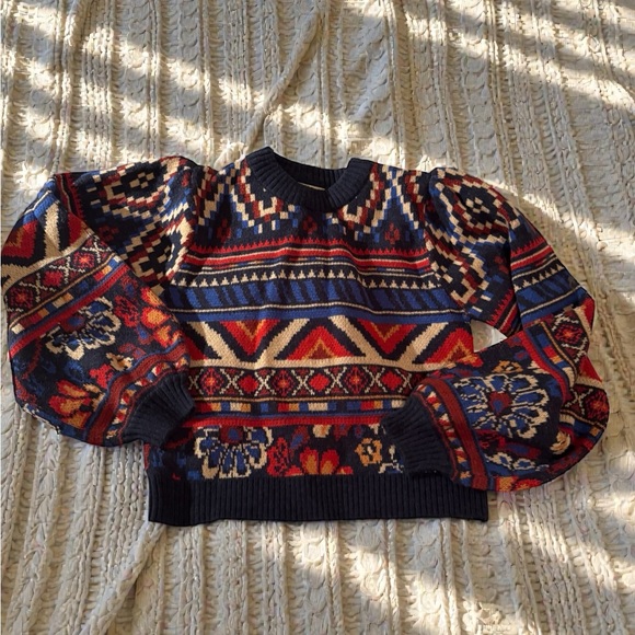 Farm Rio Ainika Tapestry Blue/Red
Sweater XS BNWOT - Picture 11 of 11